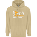 Fook It Im Playing Rugby Union Player Funny Mens 80% Cotton Hoodie Sand
