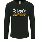 Fook It Im Playing Rugby Union Player Funny Mens Long Sleeve T-Shirt Black