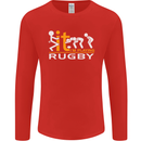 Fook It Im Playing Rugby Union Player Funny Mens Long Sleeve T-Shirt Red