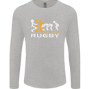 Fook It Im Playing Rugby Union Player Funny Mens Long Sleeve T-Shirt Sports Grey