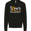 Fook It Im Playing Rugby Union Player Funny Mens Sweatshirt Jumper Black