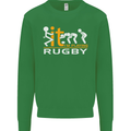 Fook It Im Playing Rugby Union Player Funny Mens Sweatshirt Jumper Irish Green