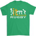 Fook It Im Playing Rugby Union Player Funny Mens T-Shirt Cotton Gildan Irish Green