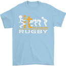 Fook It Im Playing Rugby Union Player Funny Mens T-Shirt Cotton Gildan Light Blue