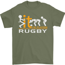 Fook It Im Playing Rugby Union Player Funny Mens T-Shirt Cotton Gildan Military Green