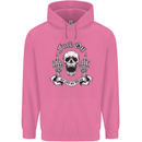 Fook Off My Life Rules Skull Finger Flip Mens 80% Cotton Hoodie Azelea