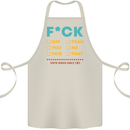 Fook Off Yeah You Me This Funny Offensive Cotton Apron 100% Organic Natural