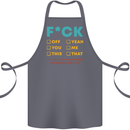 Fook Off Yeah You Me This Funny Offensive Cotton Apron 100% Organic Steel