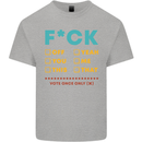Fook Off Yeah You Me This Funny Offensive Kids T-Shirt Childrens Sports Grey