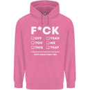 Fook Off Yeah You Me This Funny Offensive Mens 80% Cotton Hoodie Azelea