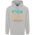 Fook Off Yeah You Me This Funny Offensive Mens 80% Cotton Hoodie Sports Grey