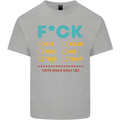 Fook Off Yeah You Me This Funny Offensive Mens Cotton T-Shirt Tee Top Sports Grey