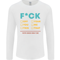 Fook Off Yeah You Me This Funny Offensive Mens Long Sleeve T-Shirt White