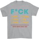 Fook Off Yeah You Me This Funny Offensive Mens T-Shirt Cotton Gildan Sports Grey