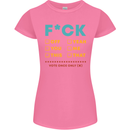 Fook Off Yeah You Me This Funny Offensive Womens Petite Cut T-Shirt Azalea