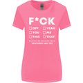 Fook Off Yeah You Me This Funny Offensive Womens Wider Cut T-Shirt Azalea