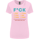 Fook Off Yeah You Me This Funny Offensive Womens Wider Cut T-Shirt Light Pink