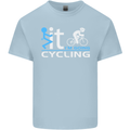 Fook it I'm Going Cycling Cyclist Bicycle Mens Cotton T-Shirt Tee Top Light Blue