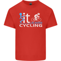 Fook it I'm Going Cycling Cyclist Bicycle Mens Cotton T-Shirt Tee Top Red