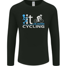 Fook it I'm Going Cycling Cyclist Bicycle Mens Long Sleeve T-Shirt Black