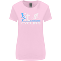 Fook it I'm Going Cycling Cyclist Bicycle Womens Wider Cut T-Shirt Light Pink