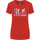Fook it I'm Going Cycling Cyclist Bicycle Womens Wider Cut T-Shirt Red