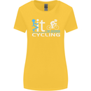 Fook it I'm Going Cycling Cyclist Bicycle Womens Wider Cut T-Shirt Yellow