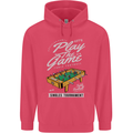 Foosball Play the Game Football Footy Childrens Kids Hoodie Heliconia