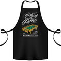 Foosball Play the Game Football Footy Cotton Apron 100% Organic Black