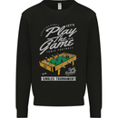 Foosball Play the Game Football Footy Kids Sweatshirt Jumper Black