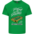 Foosball Play the Game Football Footy Kids T-Shirt Childrens Irish Green