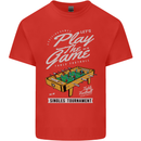 Foosball Play the Game Football Footy Kids T-Shirt Childrens Red