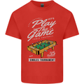 Foosball Play the Game Football Footy Mens Cotton T-Shirt Tee Top Red