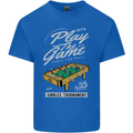 Foosball Play the Game Football Footy Mens Cotton T-Shirt Tee Top Royal Blue