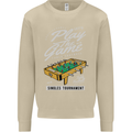 Foosball Play the Game Football Footy Mens Sweatshirt Jumper Sand