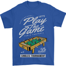 Foosball Play the Game Football Footy Mens T-Shirt Cotton Gildan Royal Blue