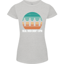 Foosball Table Football Real Men Don't Spin Womens Petite Cut T-Shirt Sports Grey