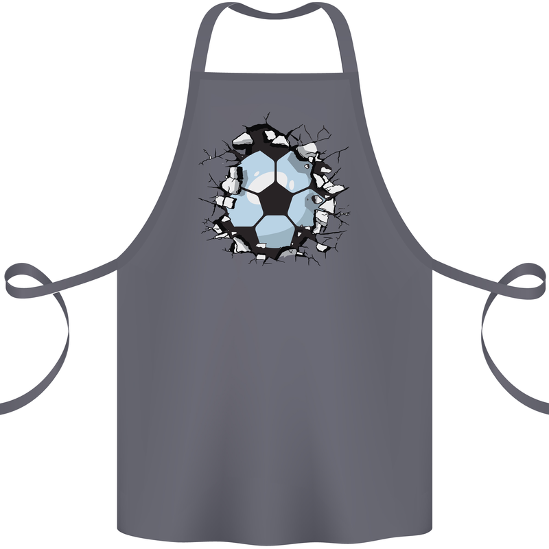 Football Smash Soccer Player Ball Cotton Apron 100% Organic Steel