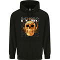 Forever Music Skull Rock Heavy Metal Punk Childrens Kids Hoodie Black