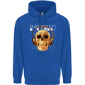 Forever Music Skull Rock Heavy Metal Punk Childrens Kids Hoodie Royal Blue