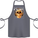 Forever Music Skull Rock Heavy Metal Punk Cotton Apron 100% Organic Steel