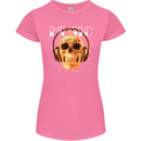 Forever Music Skull Rock Heavy Metal Punk Womens Petite Cut T-Shirt Azalea
