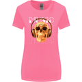 Forever Music Skull Rock Heavy Metal Punk Womens Wider Cut T-Shirt Azalea