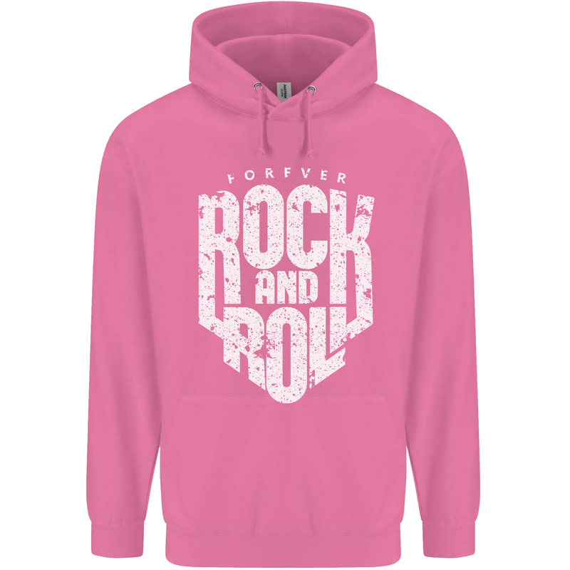 Forever Rock and Roll Guitar Music Childrens Kids Hoodie Azalea