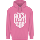 Forever Rock and Roll Guitar Music Mens 80% Cotton Hoodie Azelea