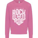 Forever Rock and Roll Guitar Music Mens Sweatshirt Jumper Azalea
