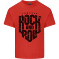 Forever Rock and Roll Music Kids T-Shirt Childrens Red