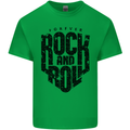 Forever Rock and Roll Music Mens Cotton T-Shirt Tee Top Irish Green