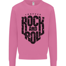 Forever Rock and Roll Music Mens Sweatshirt Jumper Azalea