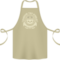 Forever Two Wheels Motorbike Biker Cotton Apron 100% Organic Khaki